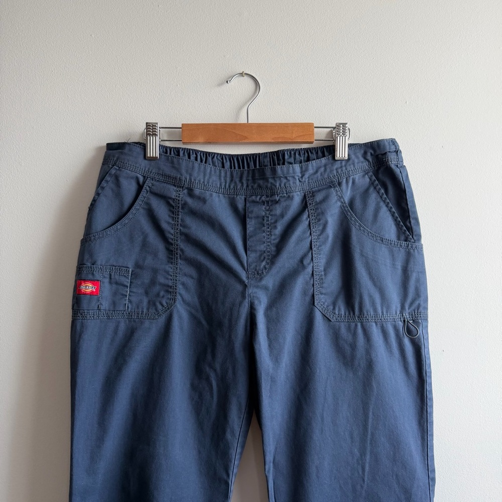 Dickies Navy Utility Work Pants — Size Small — Stretch Cotton Blend